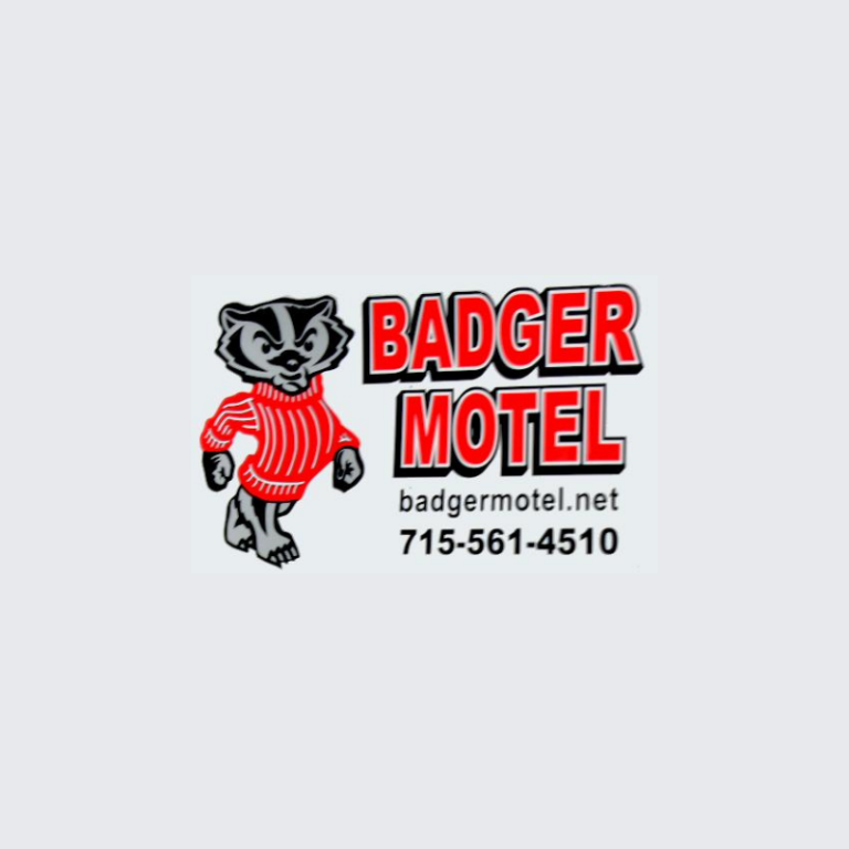 The Badger Motel Logo sq 768x768