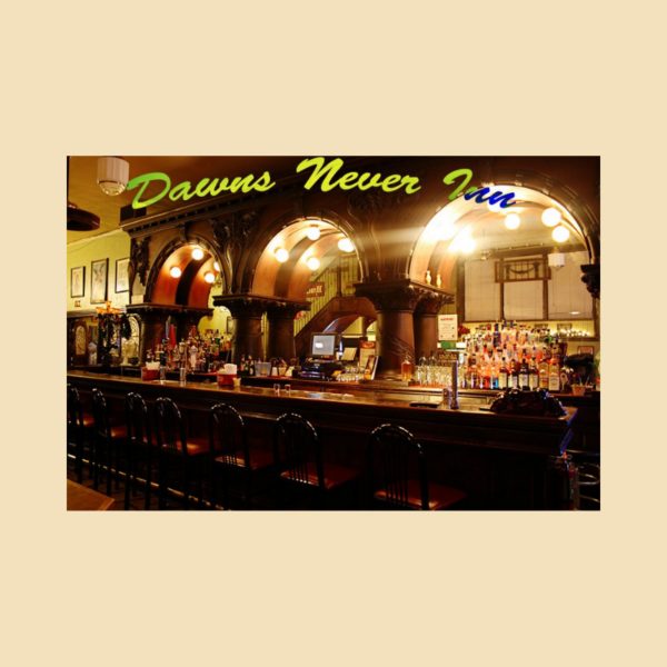 Dawns Never Inn Saloon Logo sq 600x600 1